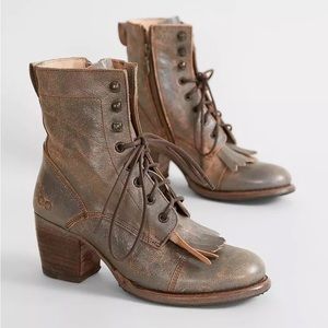 Bed | Stu finis womens grey leather boots